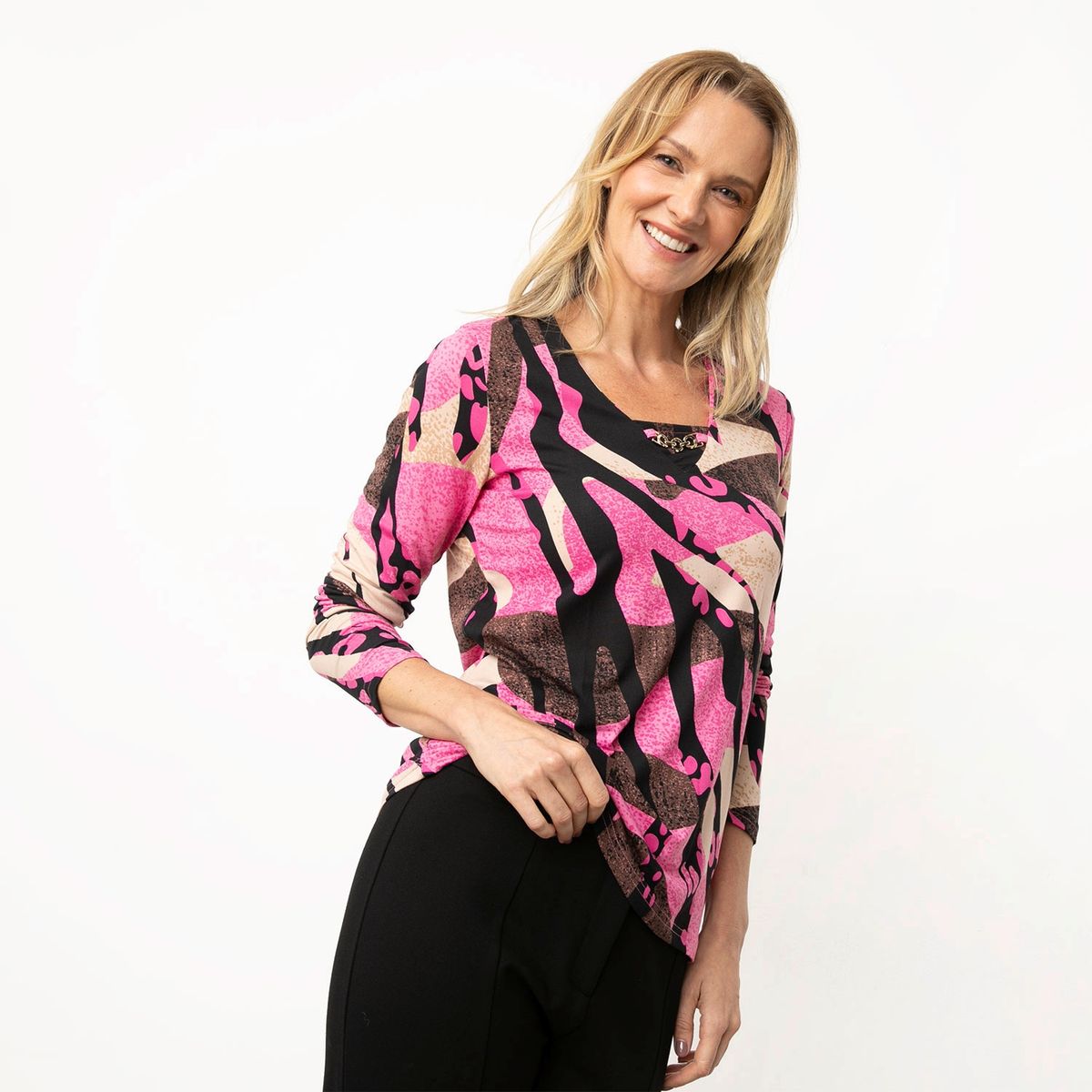 S COCCI - Polera Manga Larga Mujer S Cocci