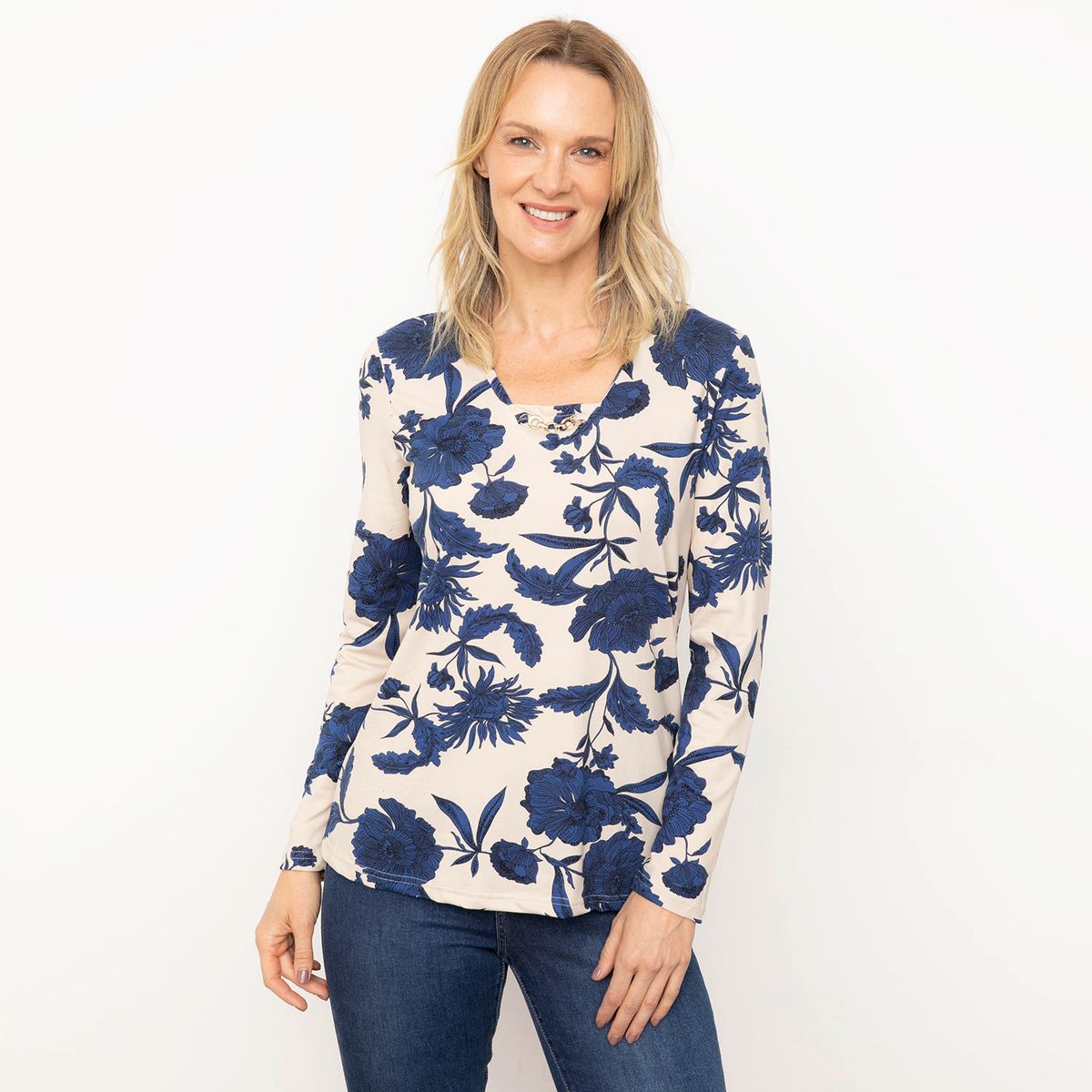 S COCCI - Polera Manga Larga Mujer S Cocci