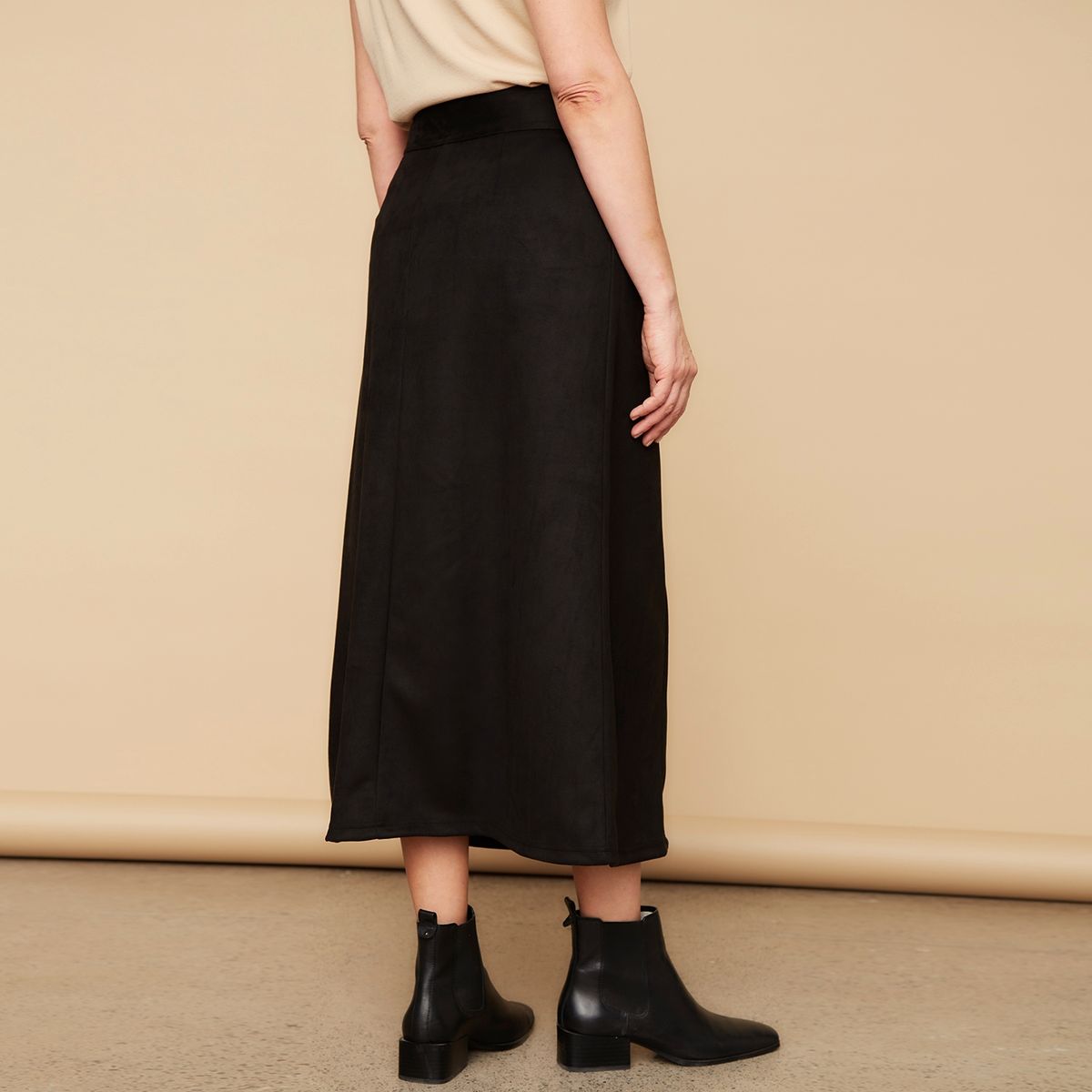 S COCCI - Falda Midi Mujer S Cocci