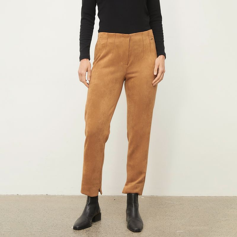 S COCCI - Pantalón Recto Tiro Alto Mujer S Cocci