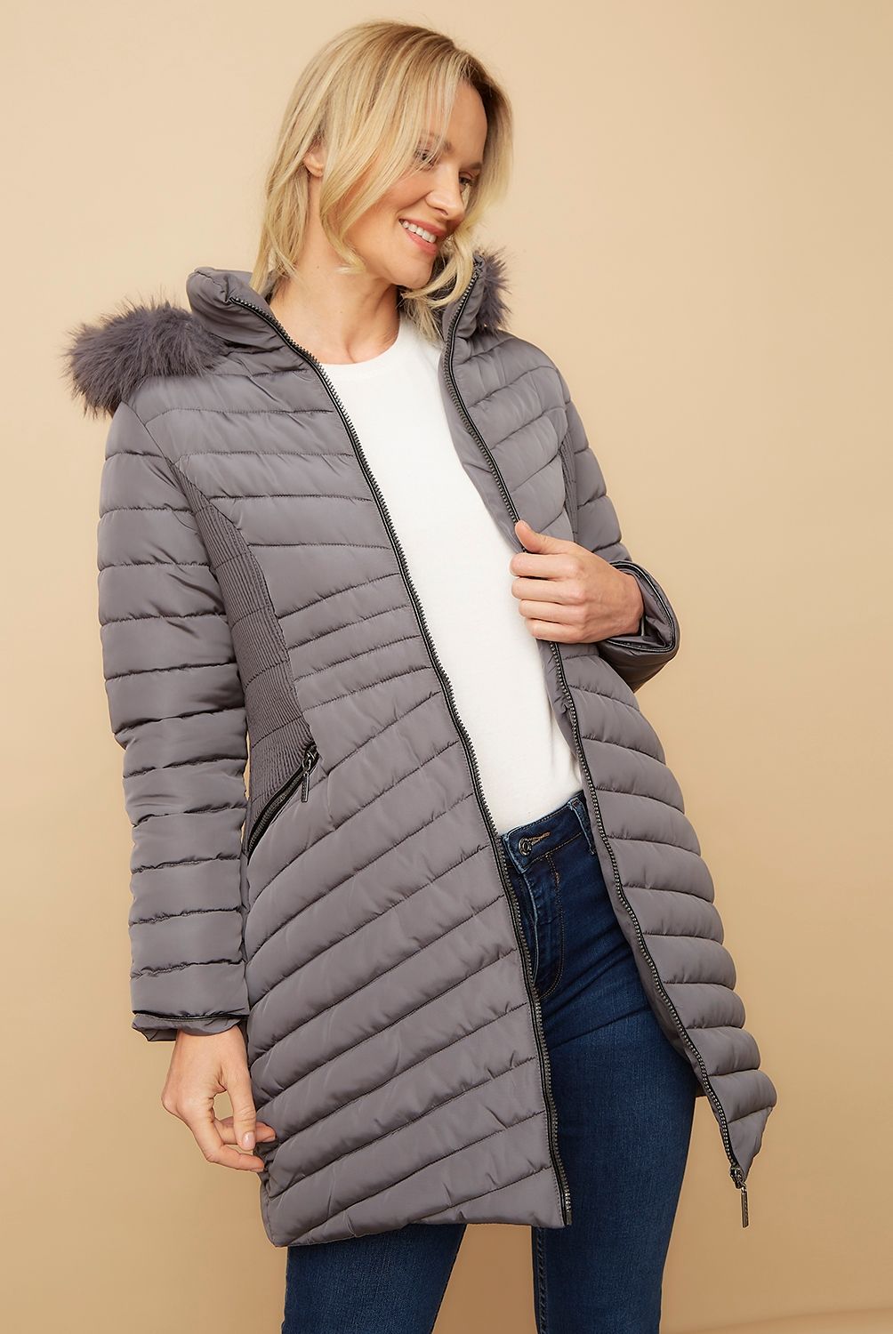 S COCCI - Parka Larga Mujer S. Cocci