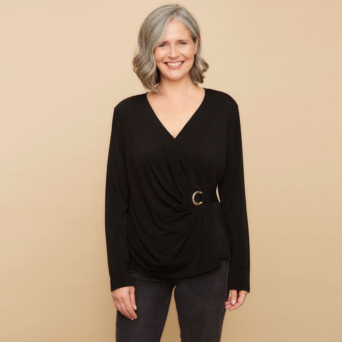 S COCCI - Polera Manga Larga Mujer S Cocci