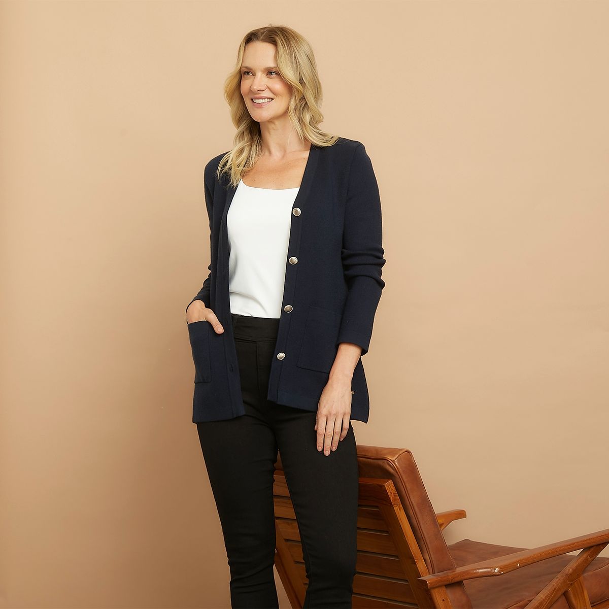 S COCCI - Chaleco Mujer S. Cocci