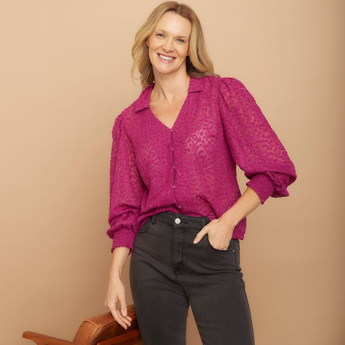 S COCCI - Blusa Manga Larga Mujer S Cocci