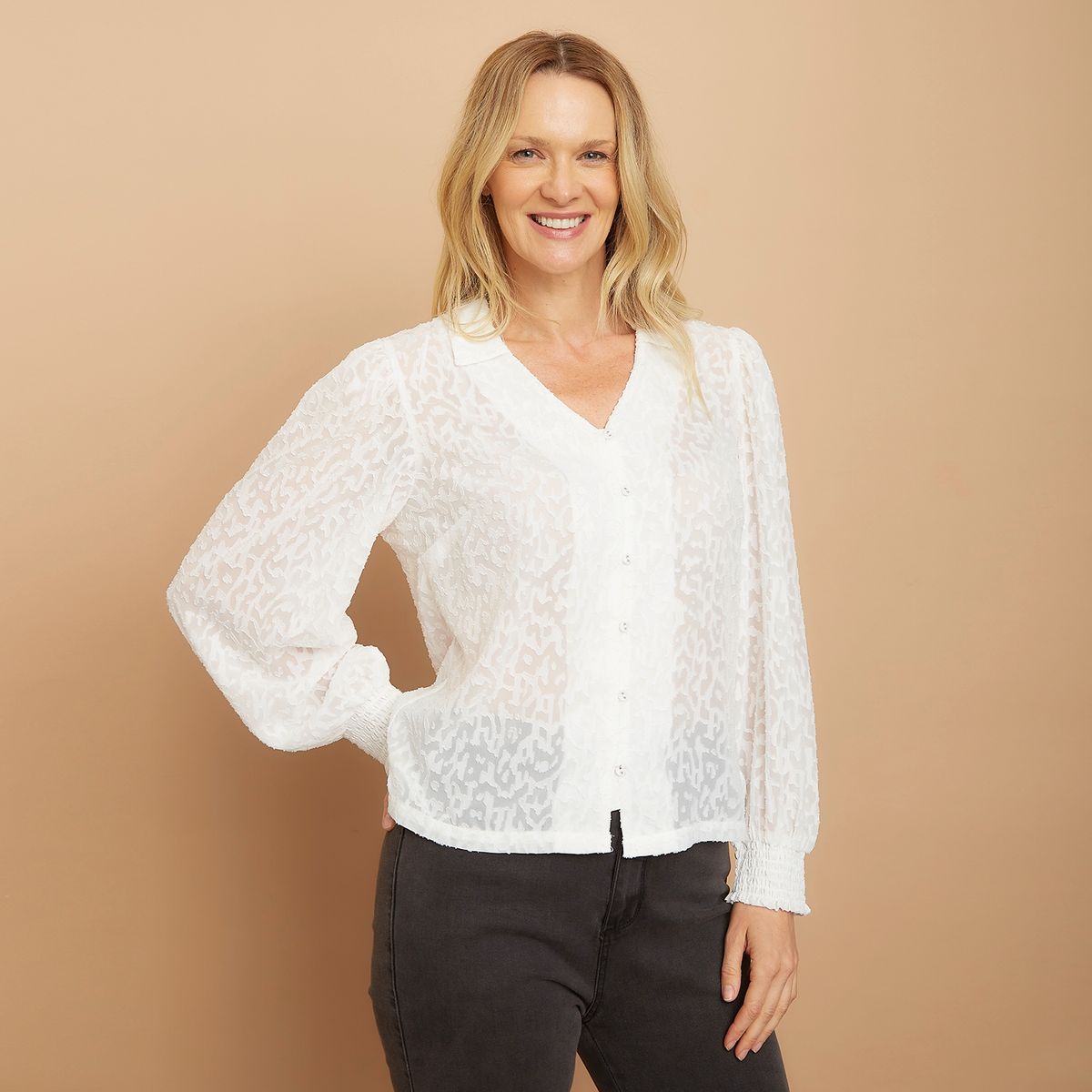 S COCCI - Blusa Manga Larga Mujer S Cocci