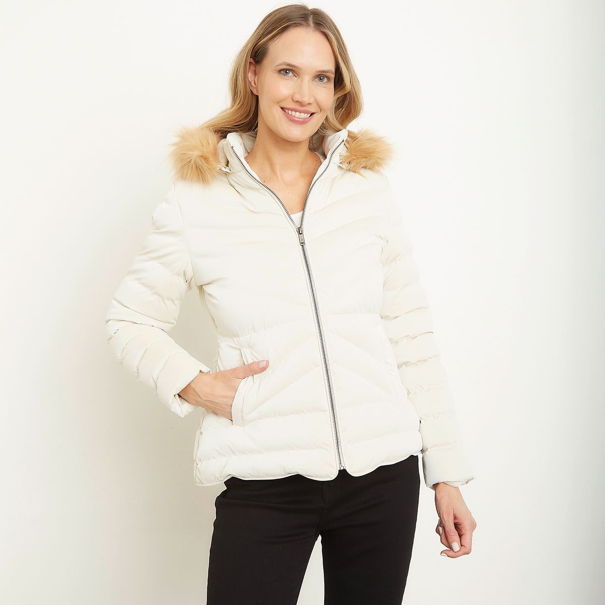 APOLOGY - Parka Con Gorro Desmontable Mujer Apology