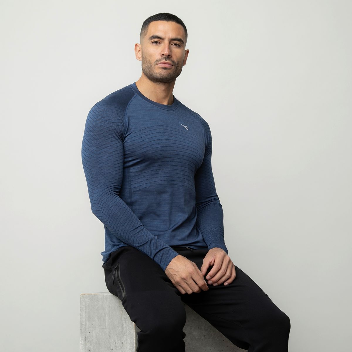 DIADORA - Polera Manga Larga Hombre Diadora