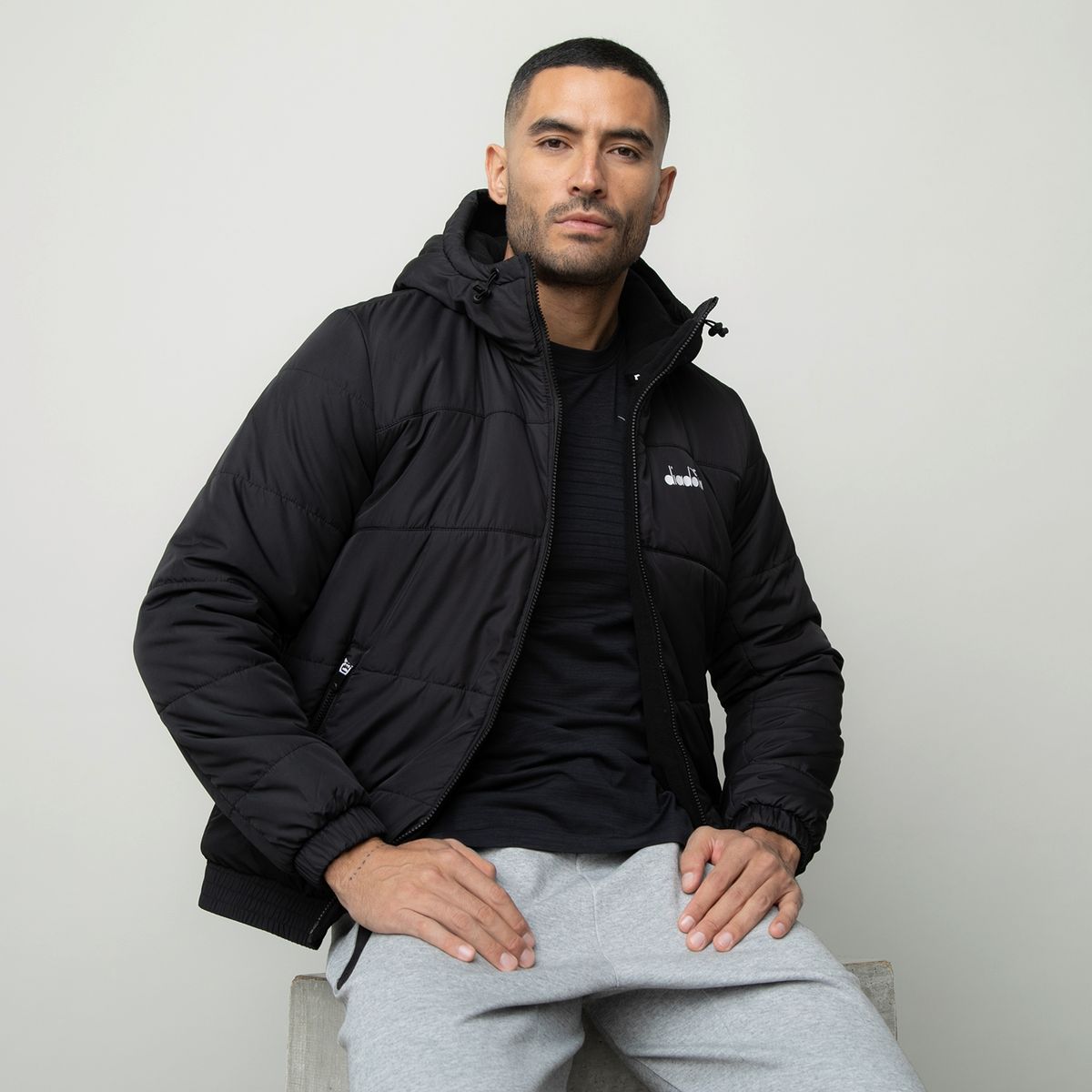 DIADORA - Parka Deportiva Hombre Diadora