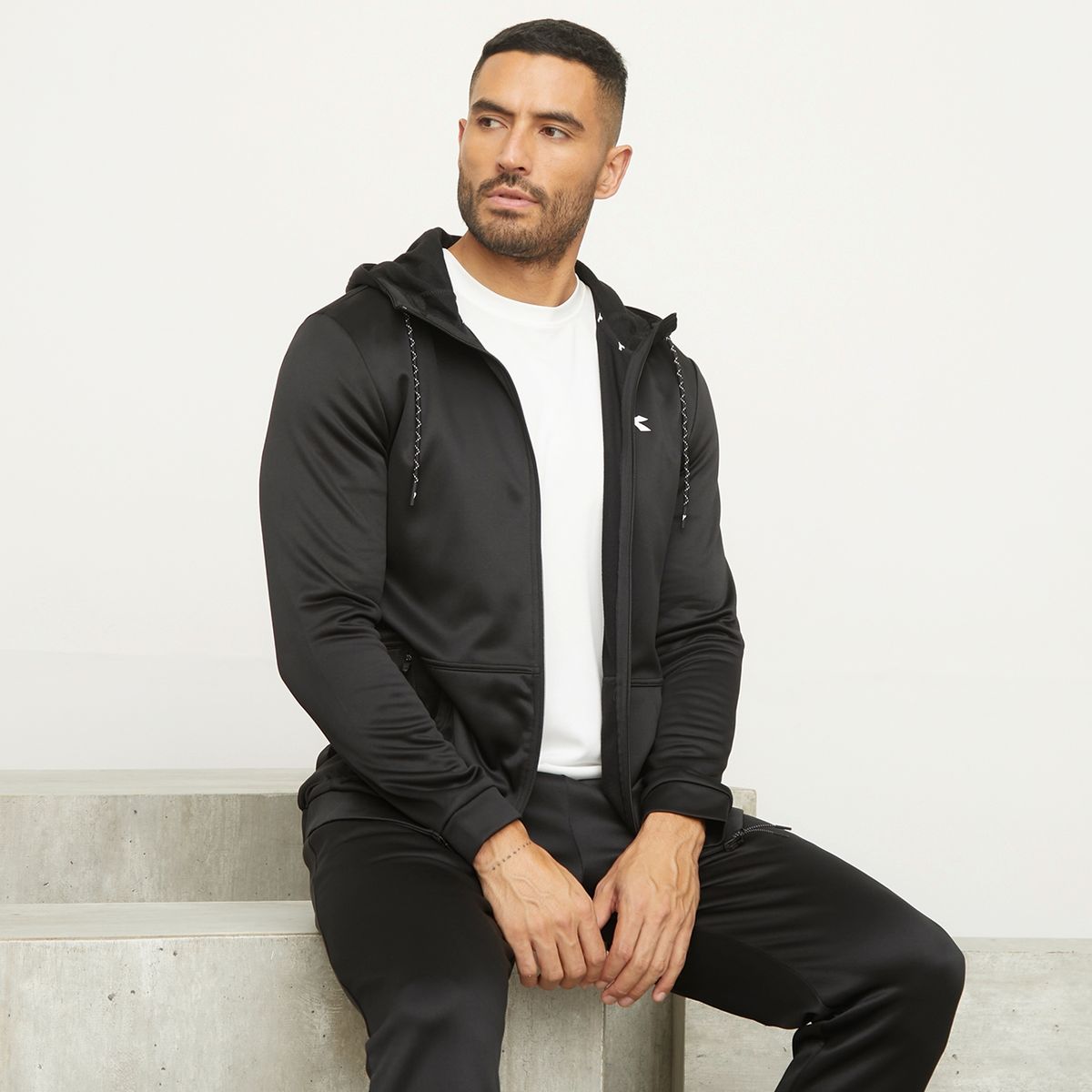 DIADORA - Polerón Deportivo Hombre Diadora