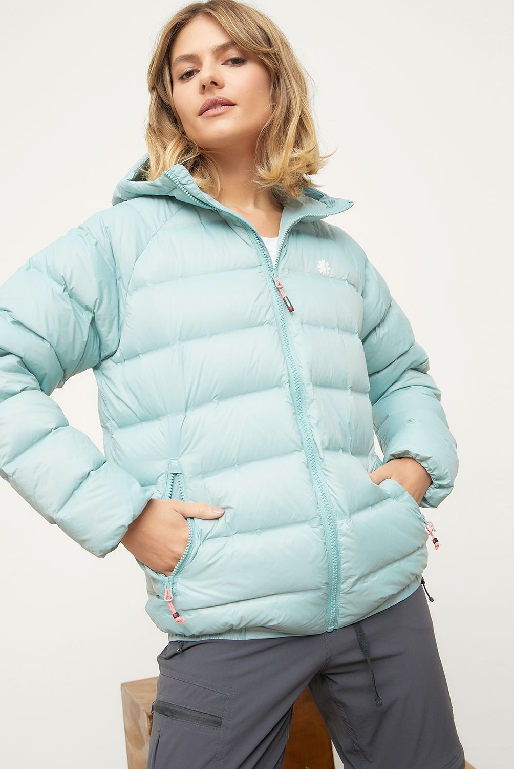 MOUNTAIN GEAR - Parka de Pluma Mujer Mountain Gear
