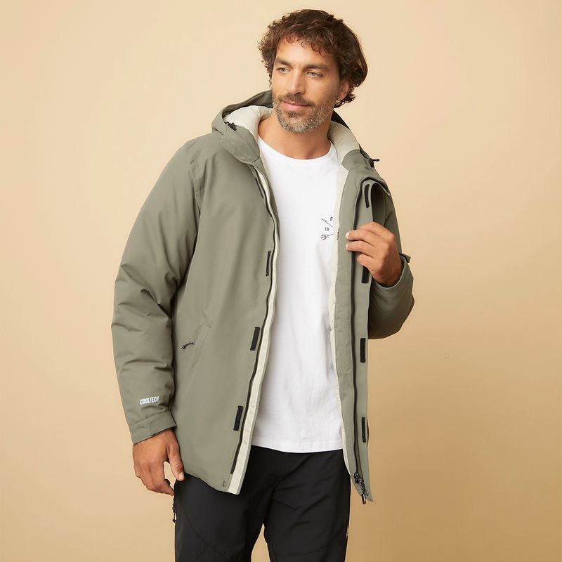 MOUNTAIN GEAR - Parka Deportiva Manga Larga Hombre Mountain Gear