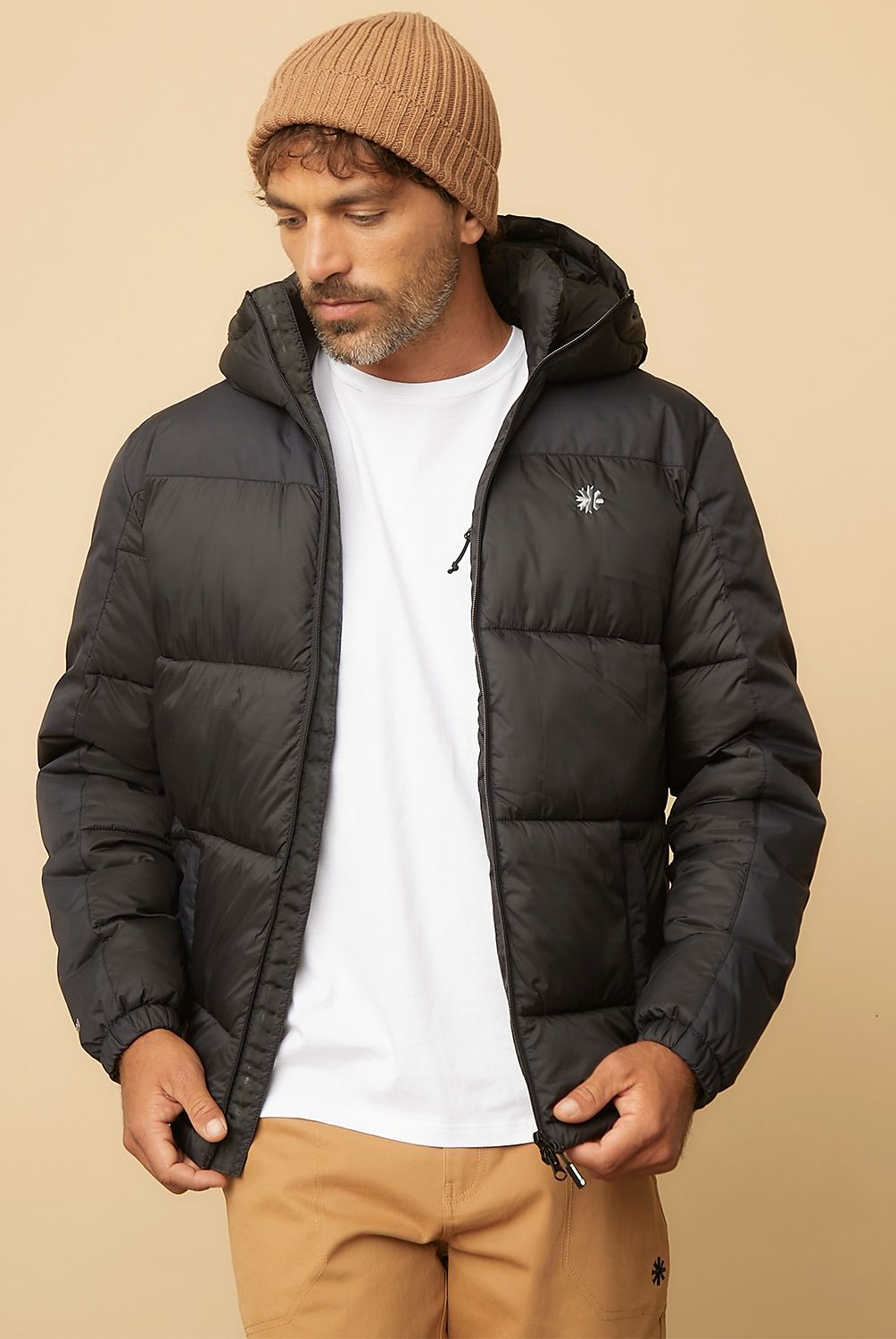 MOUNTAIN GEAR - Parka Repelente al Agua Hombre Mountain Gear
