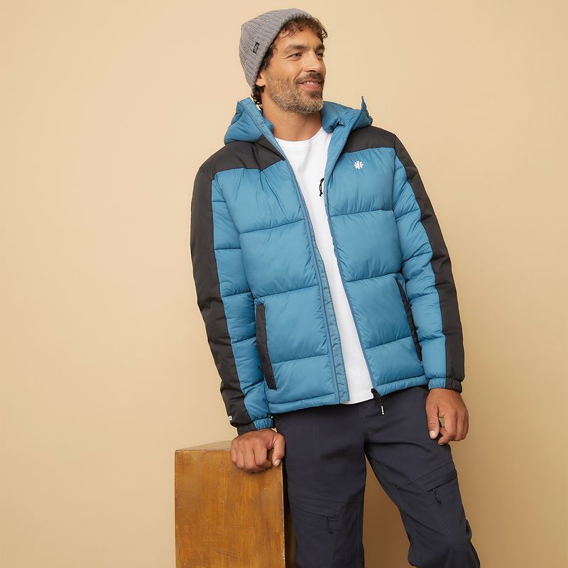 MOUNTAIN GEAR - Parka Repelente al Agua Hombre Mountain Gear