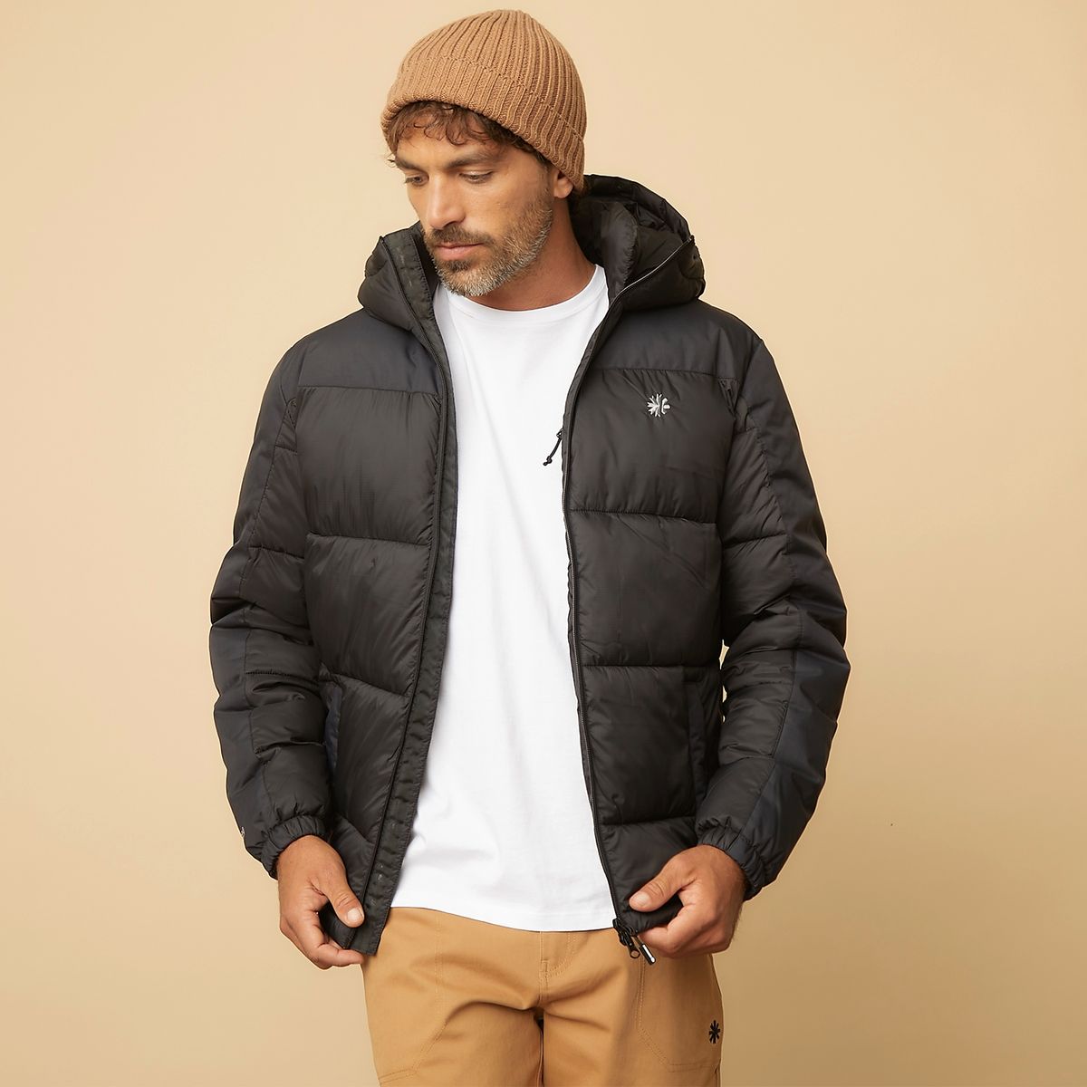 MOUNTAIN GEAR - Parka Repelente al Agua Hombre Mountain Gear