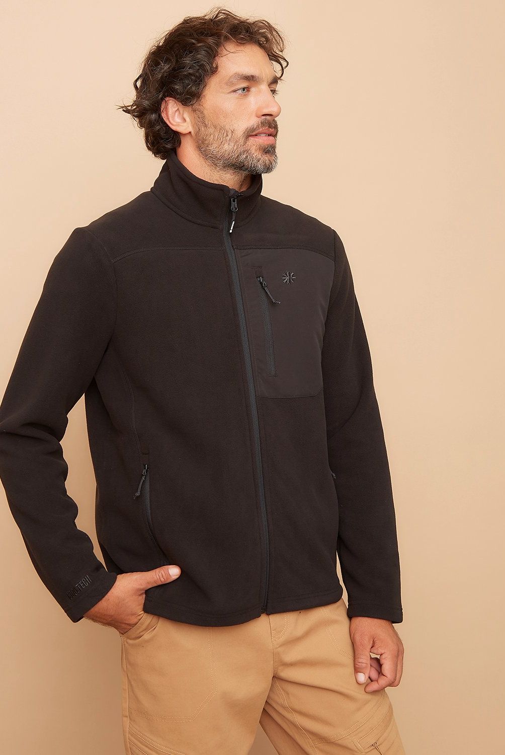 MOUNTAIN GEAR - Polerón Deportivo De Polar Hombre  Mountain Gear