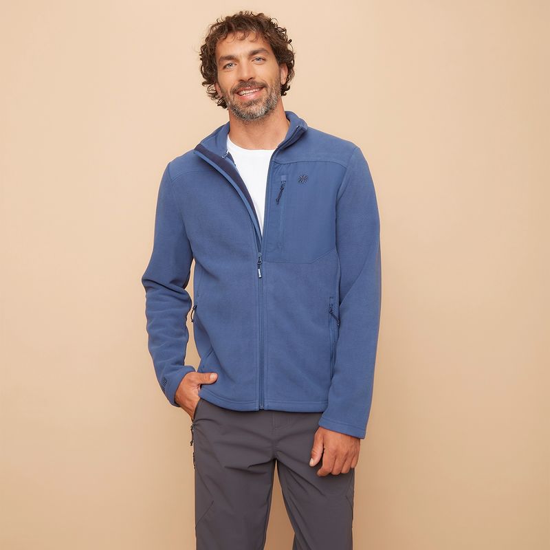 MOUNTAIN GEAR - Polerón Deportivo De Polar Hombre  Mountain Gear
