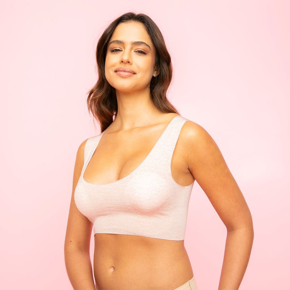 BLU - Sostén Invisible Microfibra Mujer