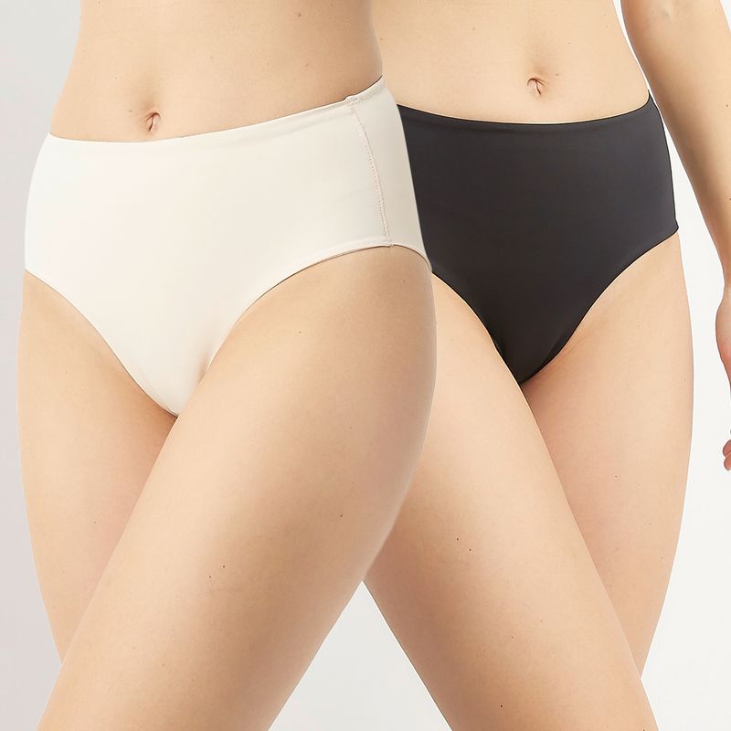 BLU - Pack 2 Calzones Control Mujer Blu Tiro Alto