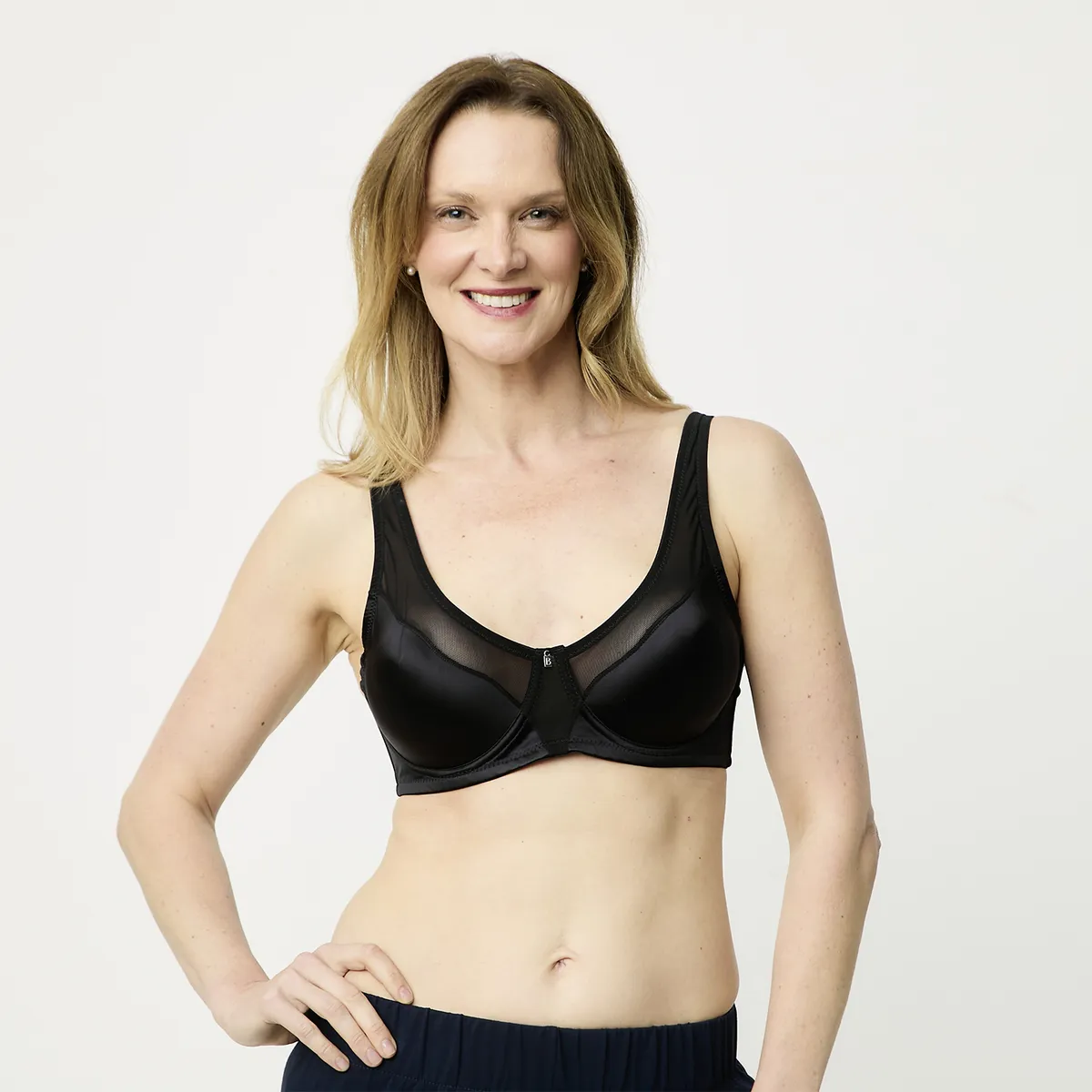 BLU - Sosten Minimizer De Microfibra Mujer