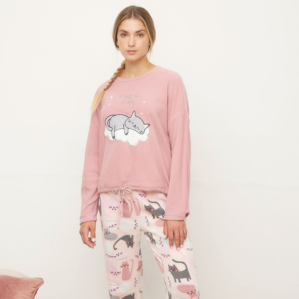 SYBILLA - Polera De Pijama Mujer Sybilla