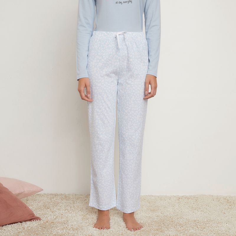 SYBILLA - Pantalón de Pijama Algodón Mujer Sybilla