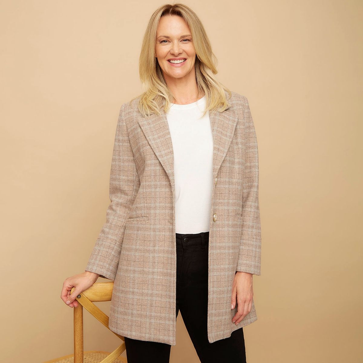 S COCCI - Chaquetón Largo Mujer S Cocci