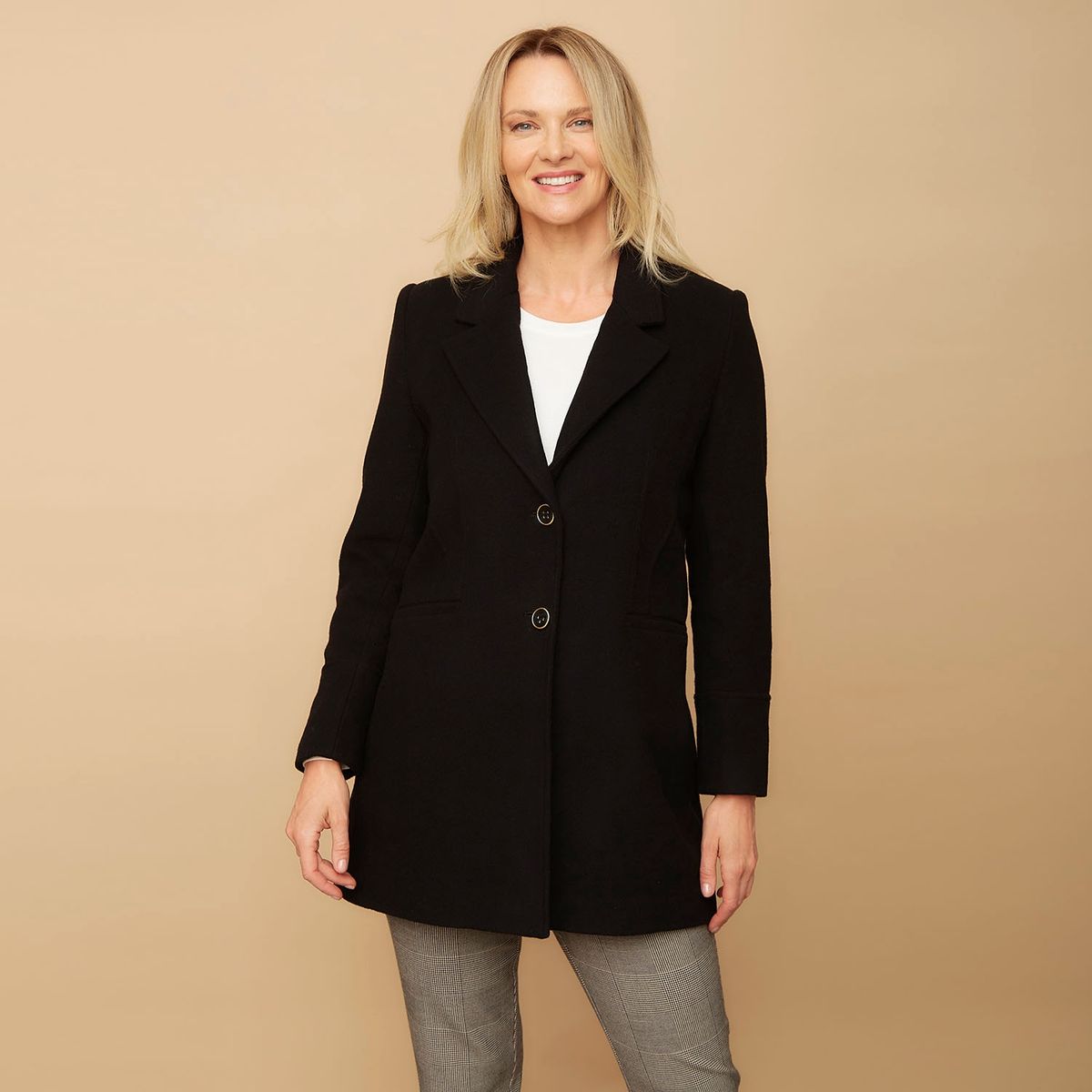 S COCCI - Chaquetón Largo Mujer S Cocci