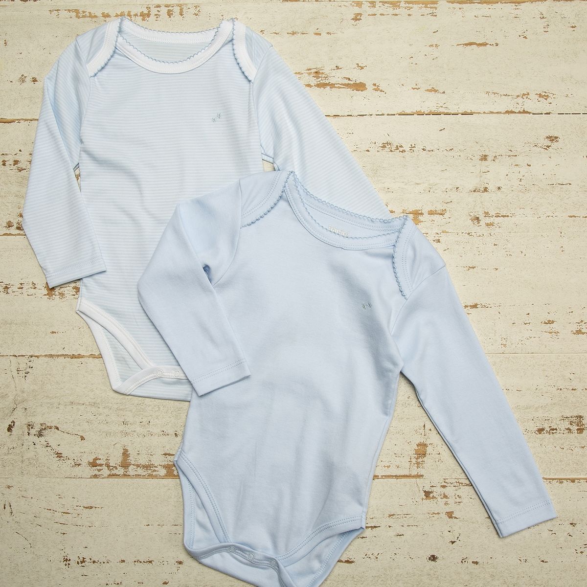 YAMP - Body Bebé Niño Pack De 2 Unidades Algodón Peruano Yamp