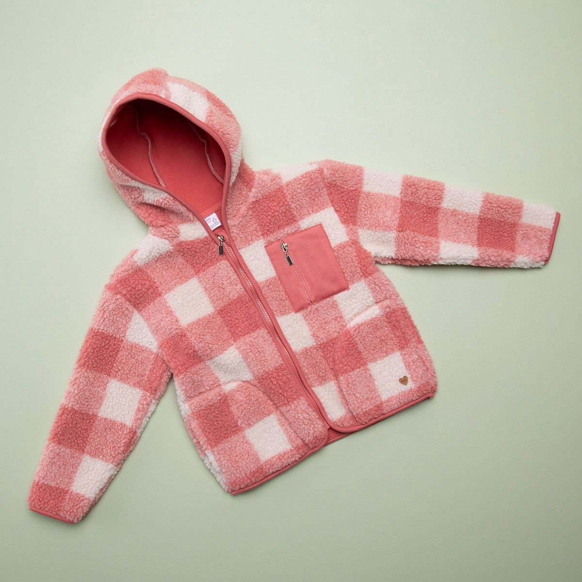 YAMP - Polerón Polar Niña Con Gorro Yamp