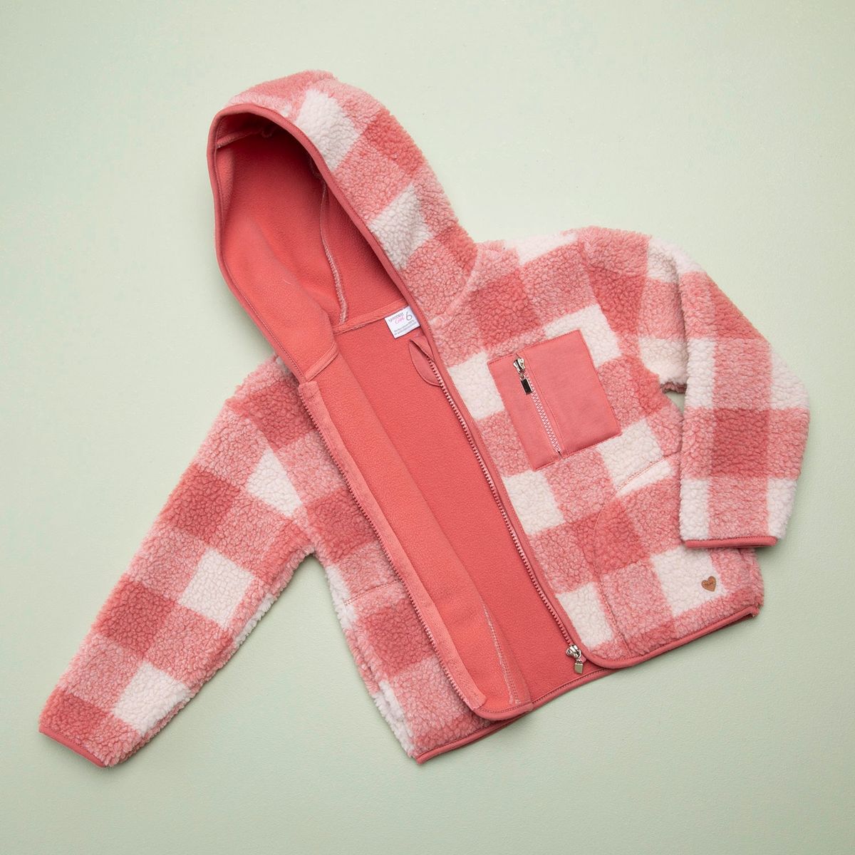 YAMP - Polerón Polar Niña Con Gorro Yamp