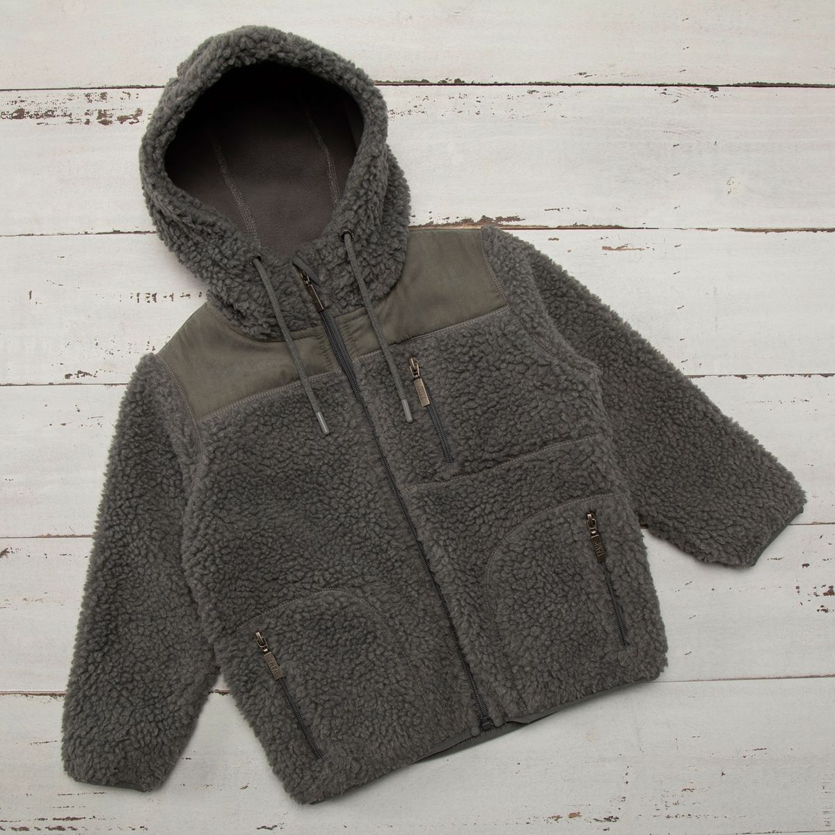 YAMP - Polerón Polar Niño Con Gorro Yamp