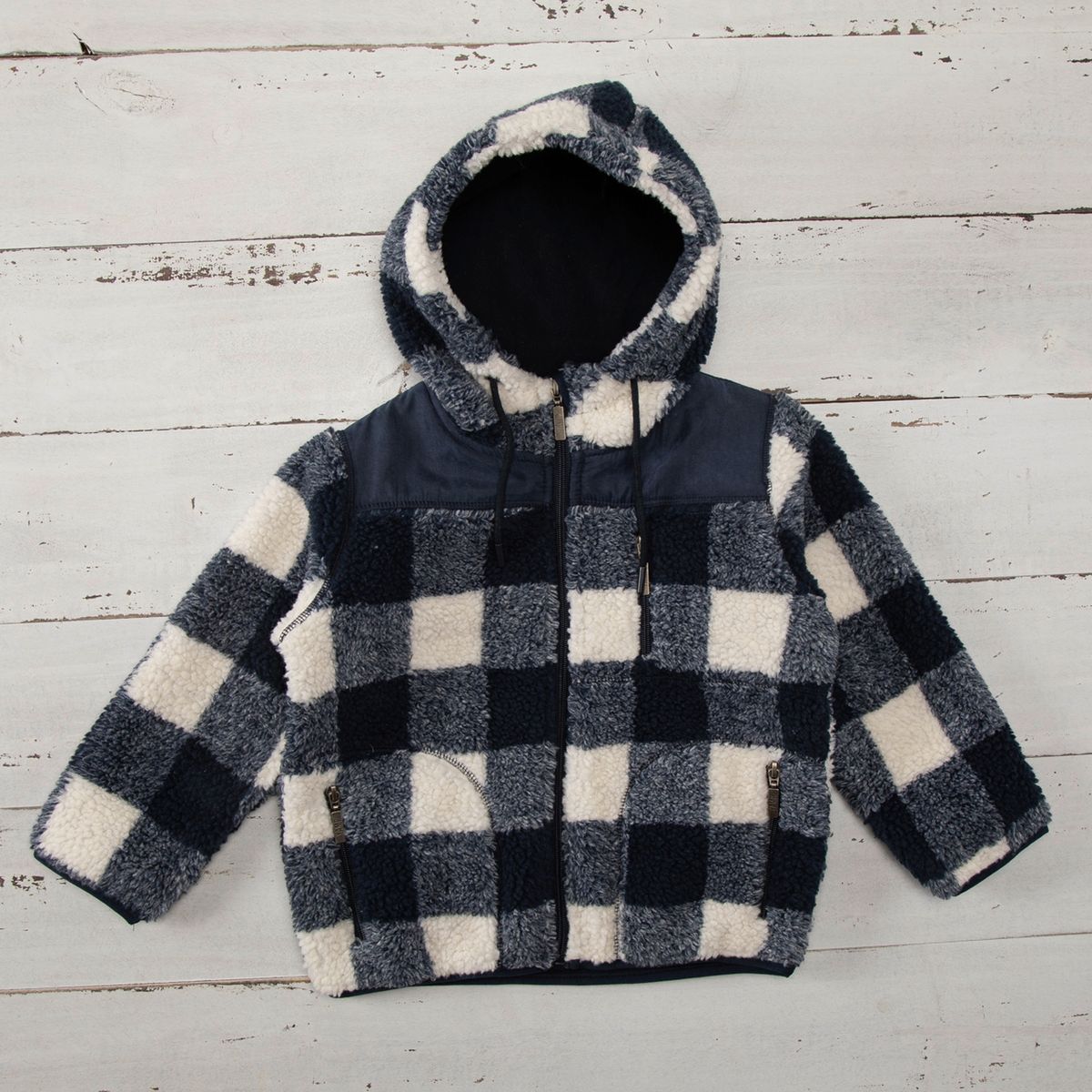 YAMP - Polerón Polar Niño Con Gorro Yamp