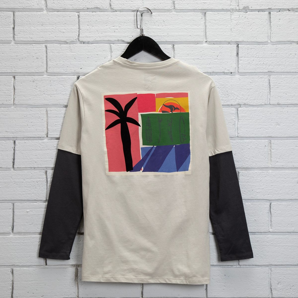 DOO AUSTRALIA - Polera Niño Algodón Detalle En Espalda Doo Australia