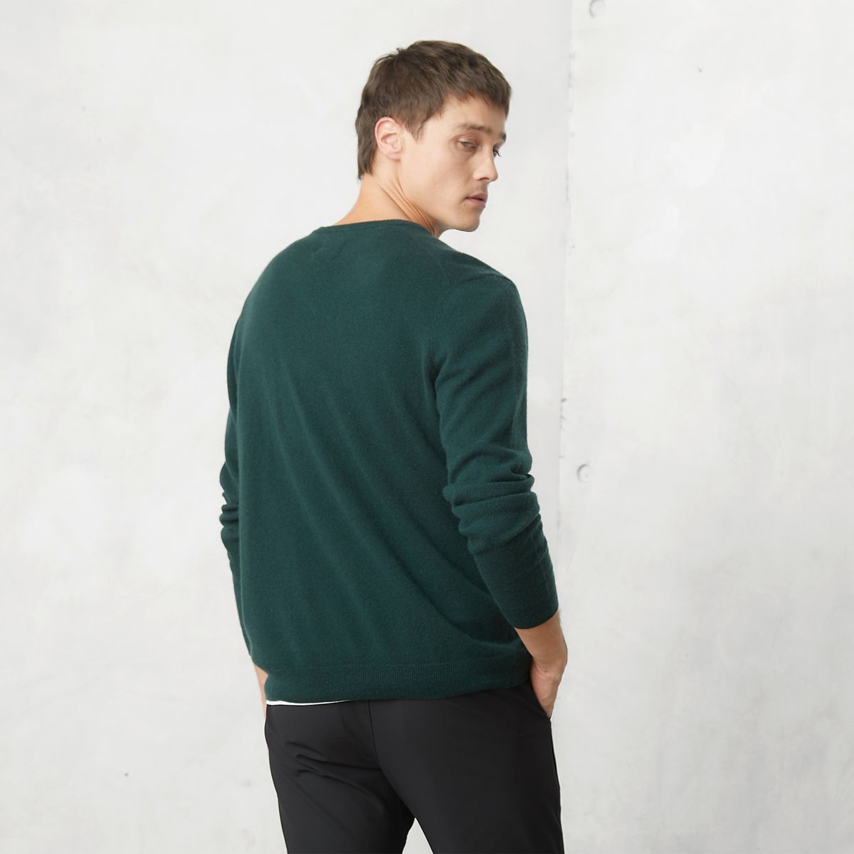 WOLF&HANK - Sweater Manga Larga Cashmere Hombre Wolf&Hank