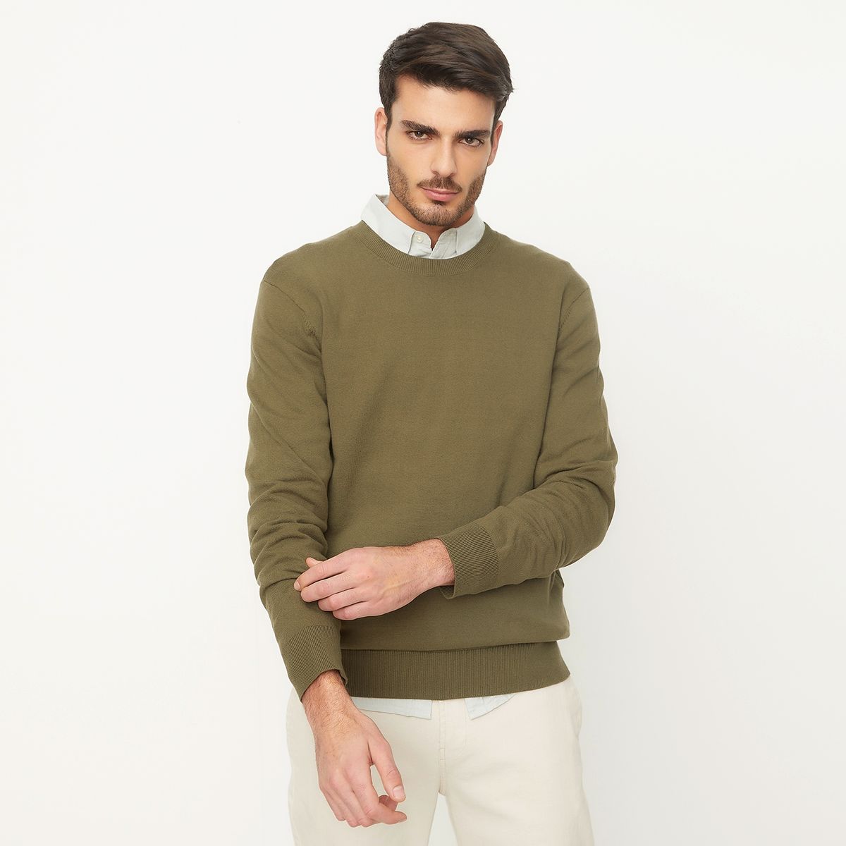 BASEMENT - Sweater Chaleco Hombre Basement