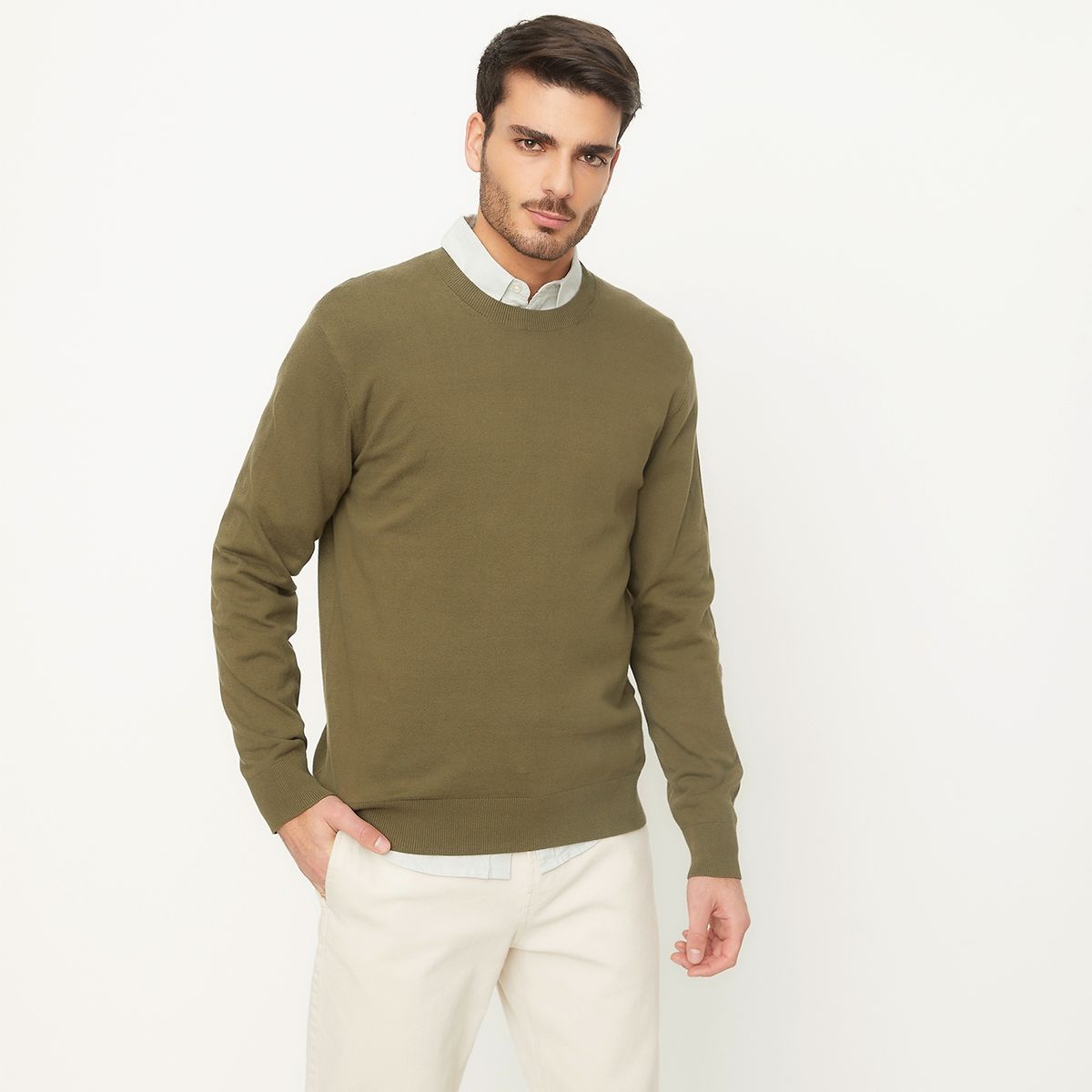 BASEMENT - Sweater Chaleco Hombre Basement