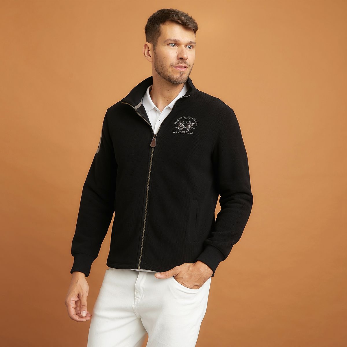 LA MARTINA - Polerón Polar Recto Hombre La Martina