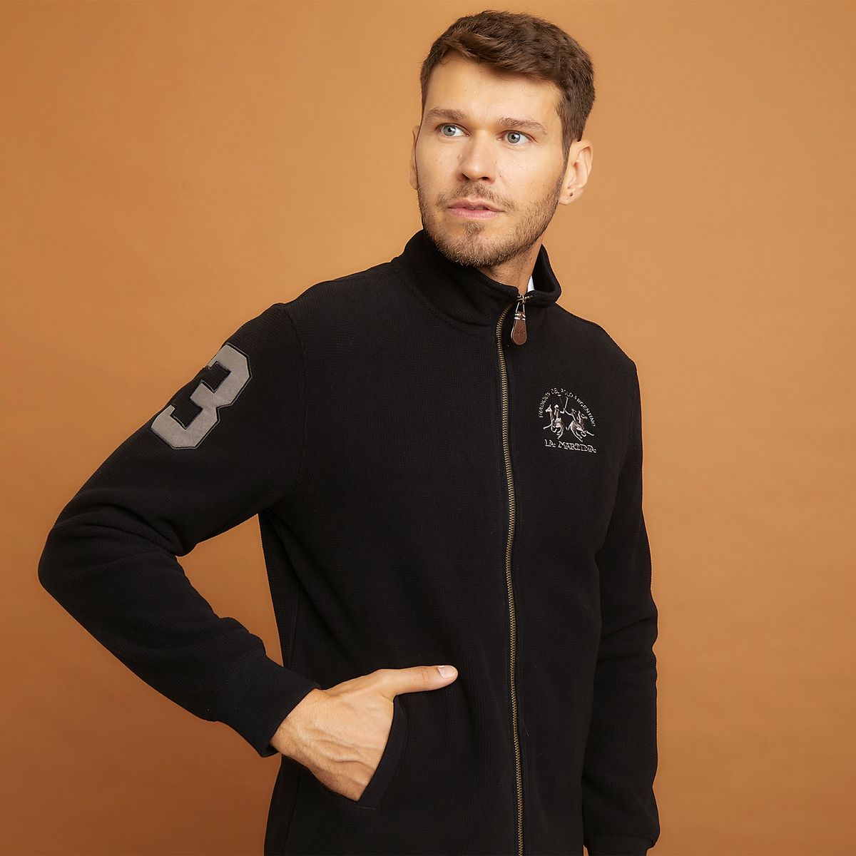 LA MARTINA - Polerón Polar Recto Hombre La Martina