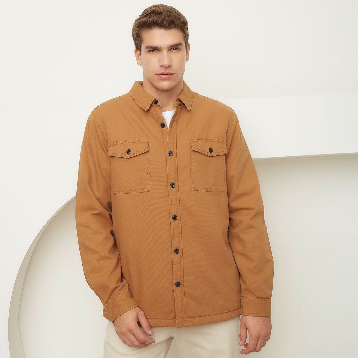 BASEMENT - Chaqueta De Gabardina Hombre Basement