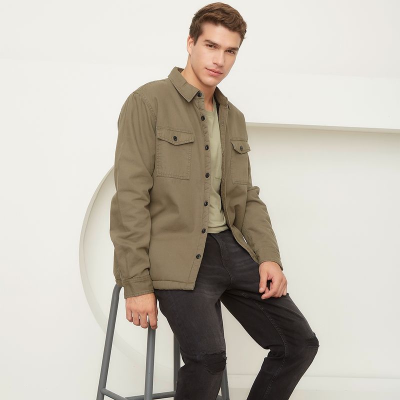 BASEMENT - Chaqueta De Gabardina Hombre Basement