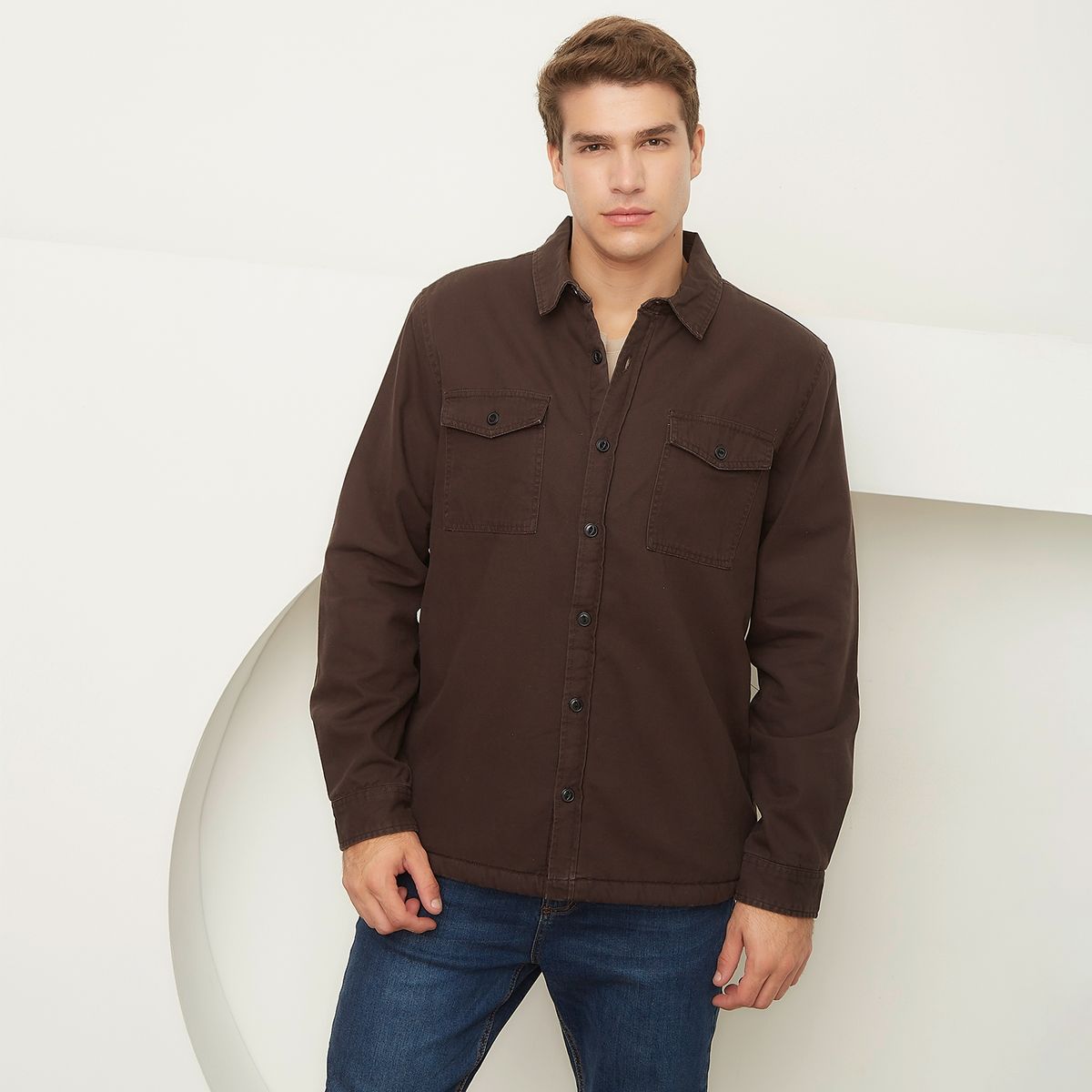 BASEMENT - Chaqueta De Gabardina Hombre Basement