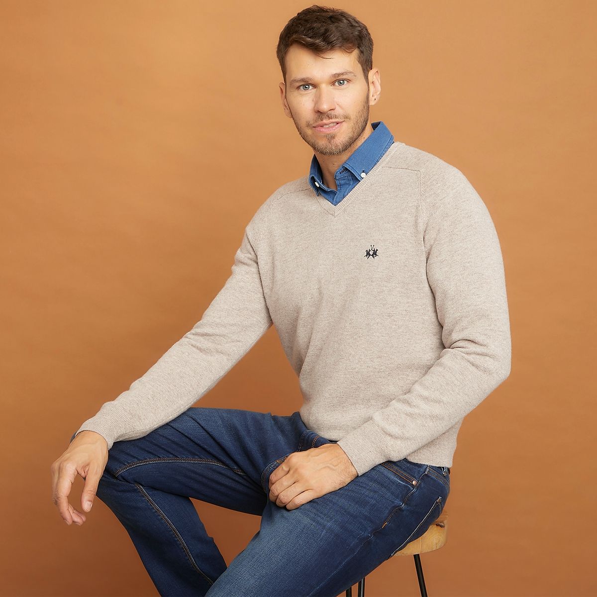 LA MARTINA - Sweater Sport Recto Hombre La Martina