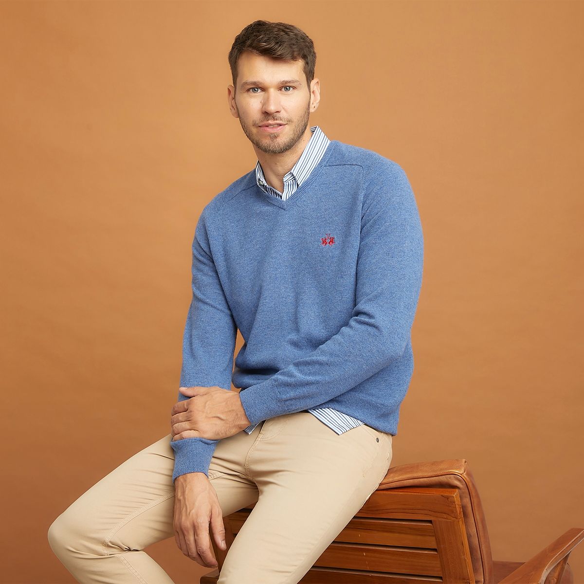 LA MARTINA - Sweater Sport Recto Hombre La Martina
