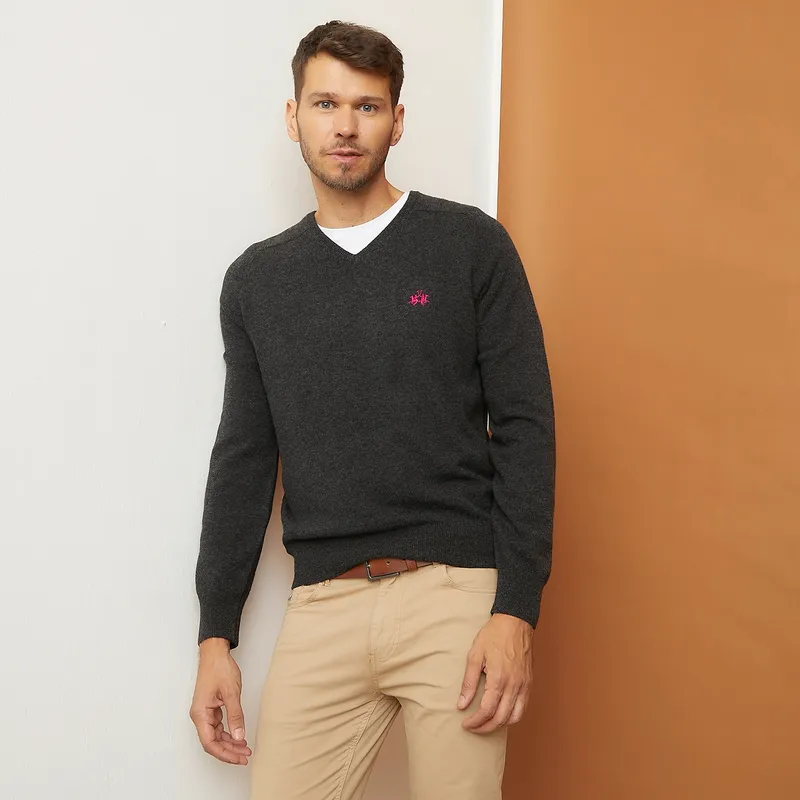 LA MARTINA - Sweater Sport Recto Hombre La Martina