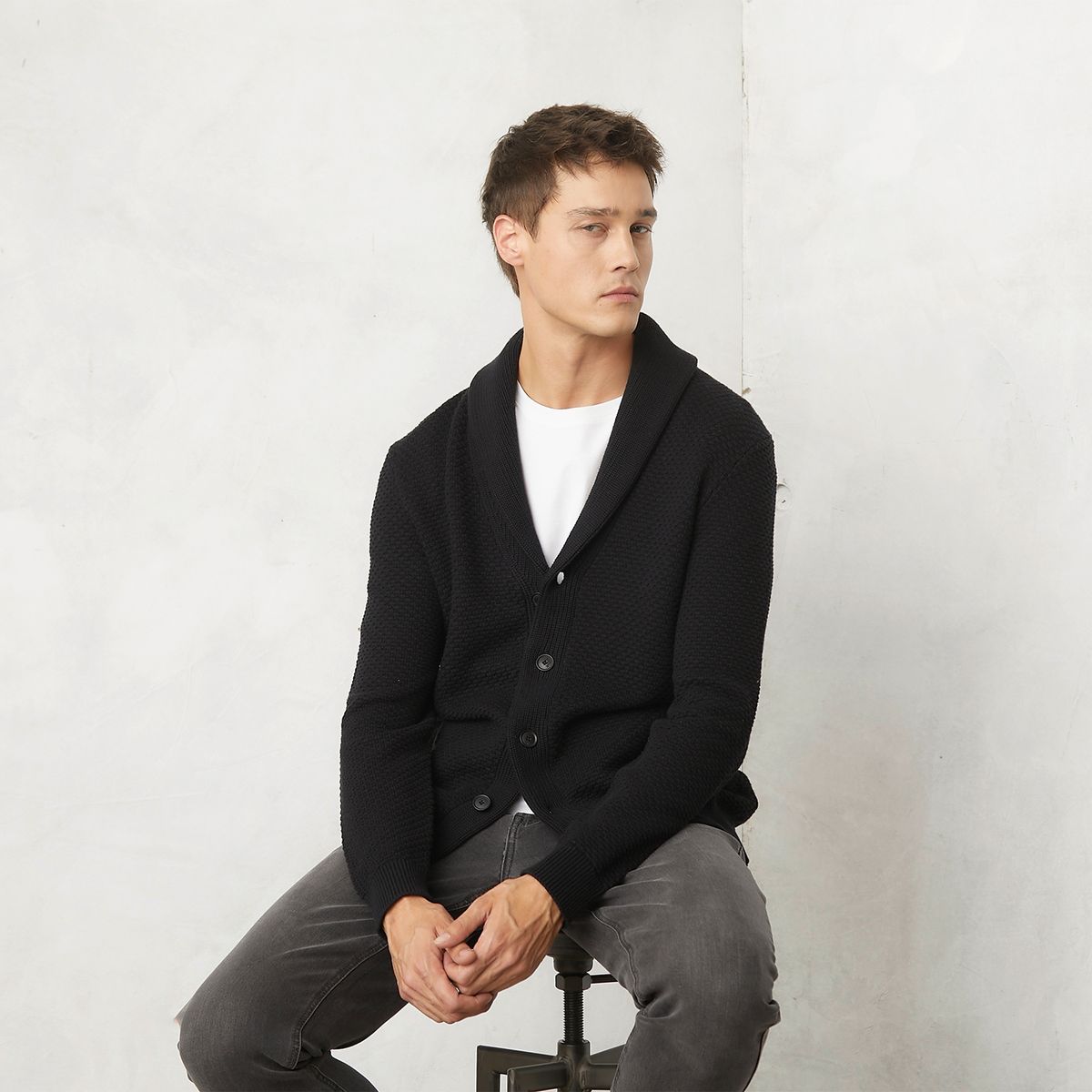 WOLF&HANK - Cardigan Algodón Hombre Wolf&Hank