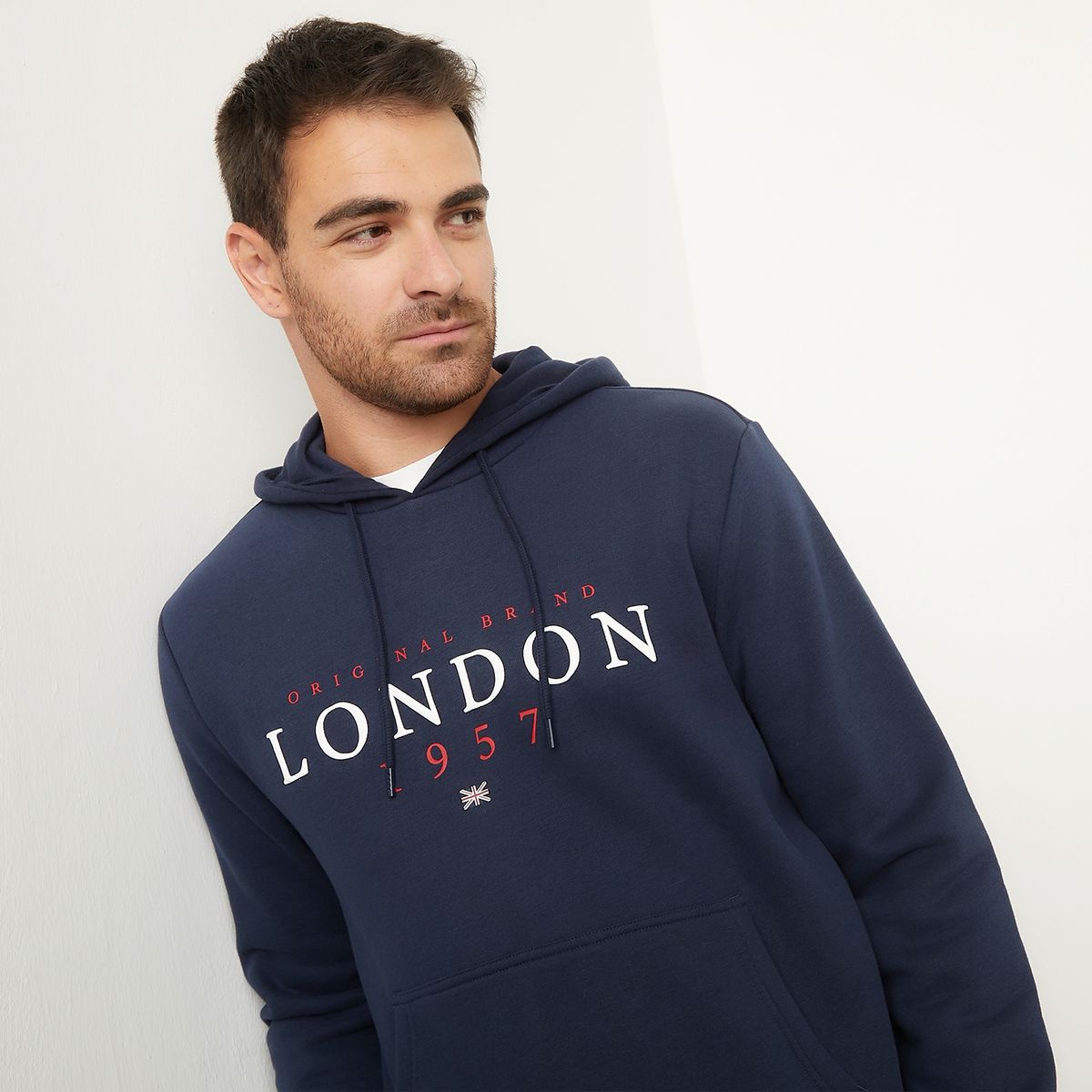 UNIVERSITY CLUB - Polerón Canguro Algodón Hombre University Club