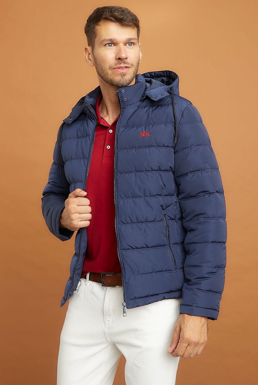 LA MARTINA - Parka Acolchada Hombre Recto La Martina
