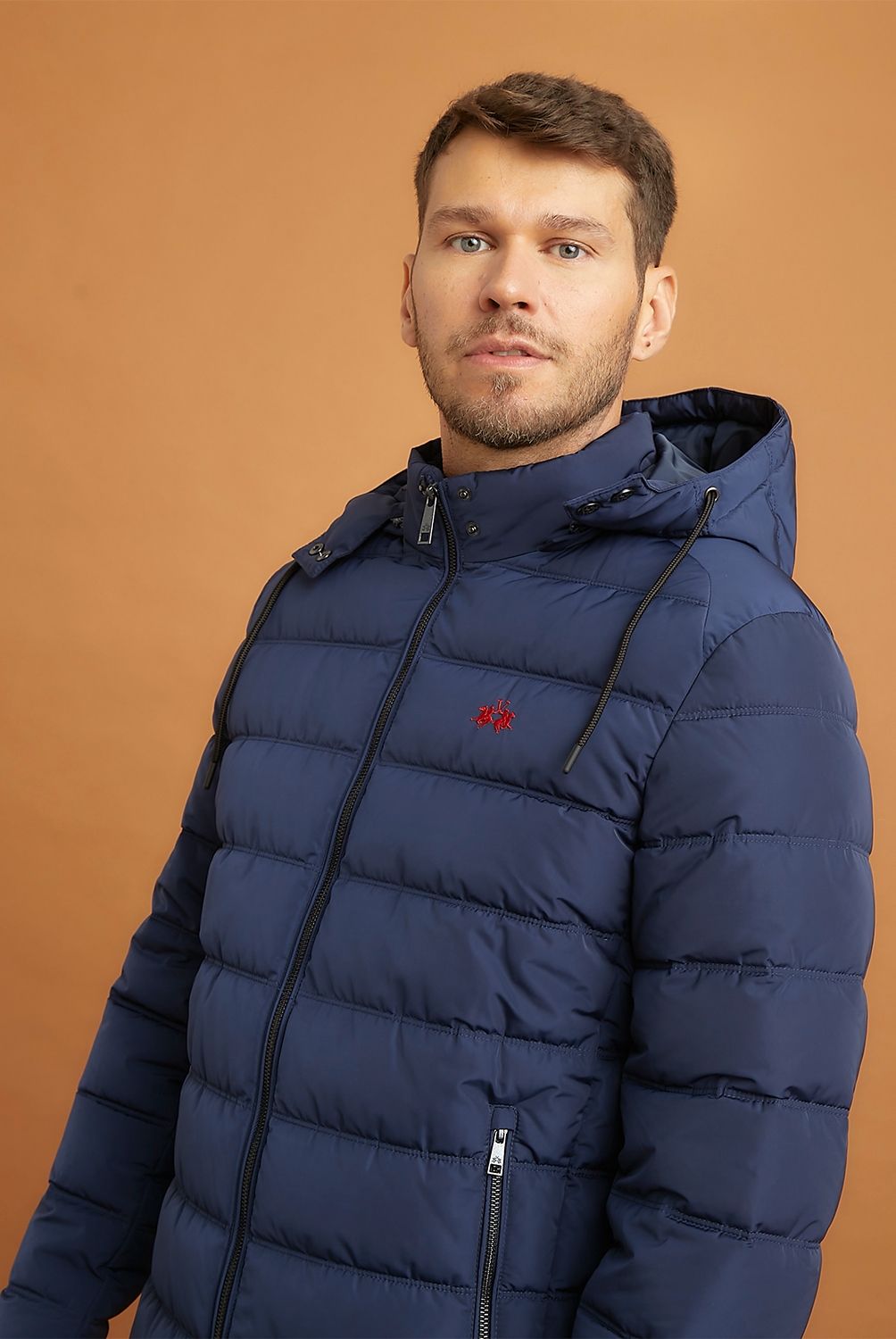 LA MARTINA - Parka Acolchada Hombre Recto La Martina