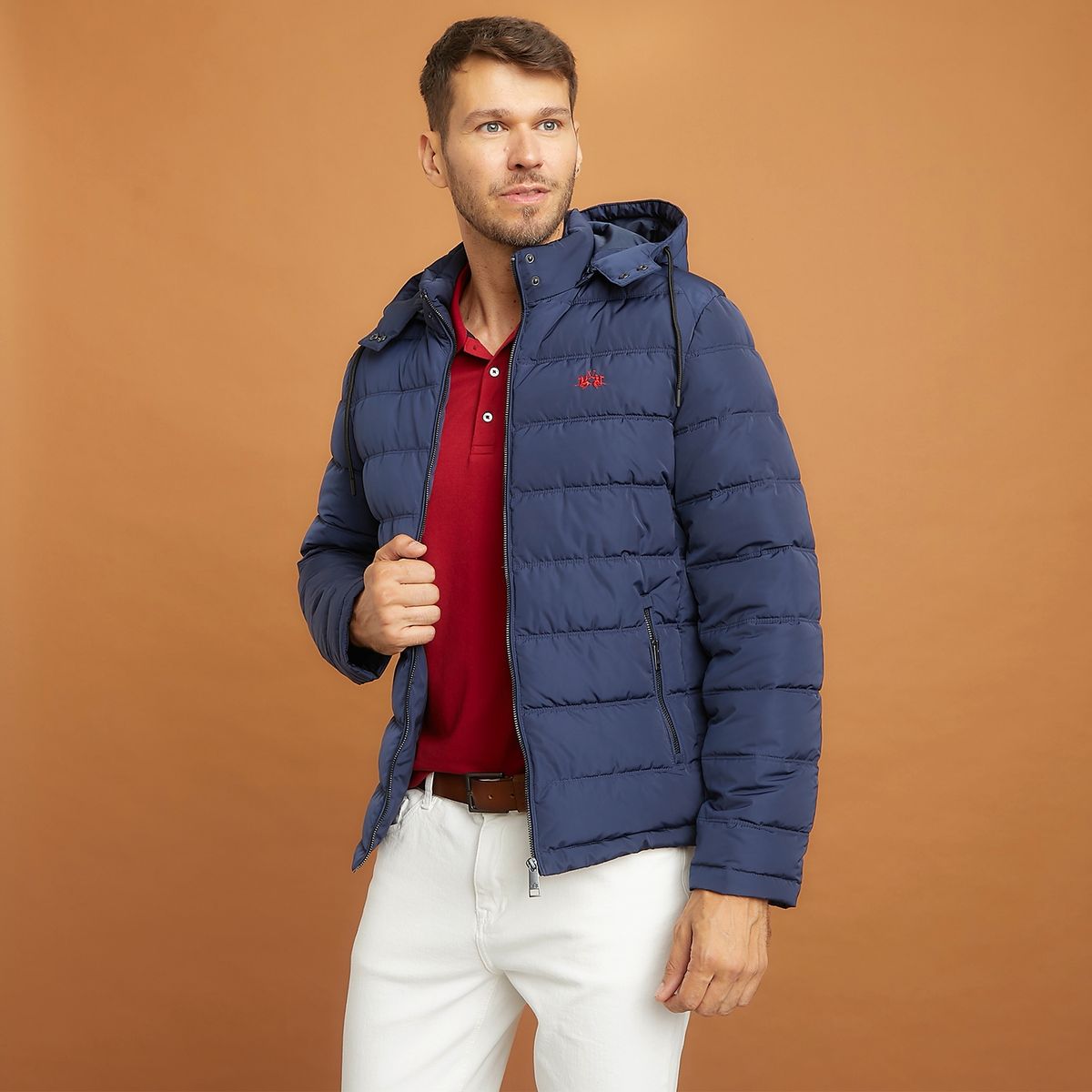 LA MARTINA - Parka Acolchada Hombre Recto La Martina