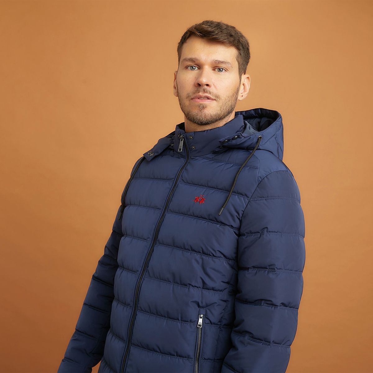 LA MARTINA - Parka Acolchada Hombre Recto La Martina